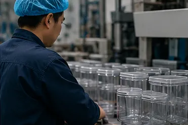 Production Monitoring for Plastic Storage Products