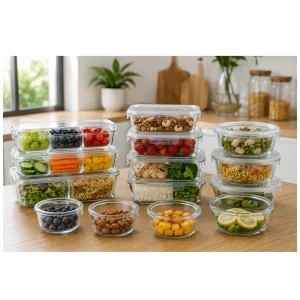 Wholesale stackable meal prep containers, airtight plastic food storage containers for bulk importers